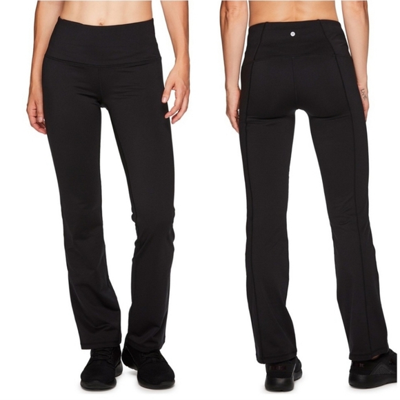 Fleece Lined Bootcut Yoga Pants